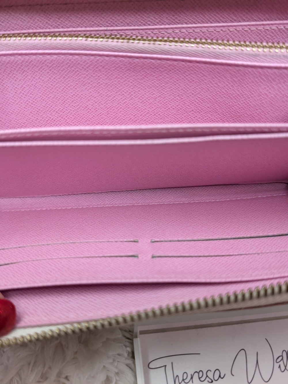Louis Vuitton Murakami White Multicolor Monogram Zip Wallet - Picture 8 of 14
